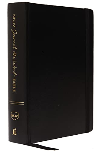 NKJV, Journal the Word Bible, Hardcover, Black, Red Letter, Comfort Print: Reflect, Journal, or Create Art Next to Your Favorite Verses NKJV, Journal the Word Bible, Hardcover, Black, Red Letter, Comfort Print: Reflect, Journal, or Create Art Next to Your Favorite Verses von Thomas Nelson