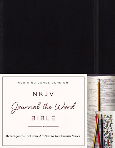 NKJV, Journal the Word Bible, Hardcover, Black, Red Letter Edition: Reflect, Journal, or Create Art Next to Your Favorite Verses NKJV, Journal the Word Bible, Hardcover, Black, Red Letter Edition: Reflect, Journal, or Create Art Next to Your Favorite Verses von HarperCollins