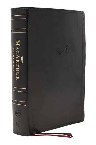 NKJV, MacArthur Study Bible, 2nd Edition, Leathersoft, Black, Thumb Indexed, Comfort Print: Unleashing God's Truth One Verse at a Time NKJV, MacArthur Study Bible, 2nd Edition, Leathersoft, Black, Thumb Indexed, Comfort Print: Unleashing God's Truth One Verse at a Time