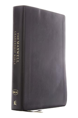 NKJV, Maxwell Leadership Bible, Third Edition, Compact, Leathersoft, Black, Comfort Print: Holy Bible, New King James Version