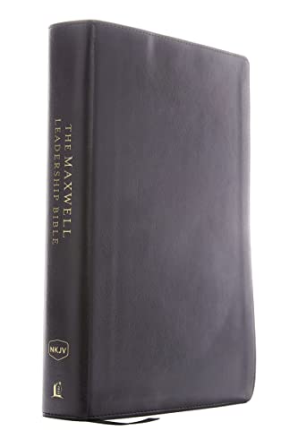NKJV, Maxwell Leadership Bible, Third Edition, Leathersoft, Black, Comfort Print: Holy Bible, New King James Version NKJV, Maxwell Leadership Bible, Third Edition, Leathersoft, Black, Comfort Print: Holy Bible, New King James Version