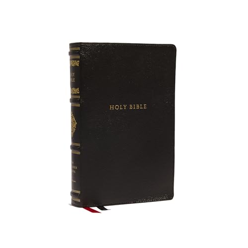 NKJV, Personal Size Reference Bible, Sovereign Collection, Genuine Leather, Black, Red Letter, Comfort Print: Holy Bible, New King James Version NKJV, Personal Size Reference Bible, Sovereign Collection, Genuine Leather, Black, Red Letter, Comfort Print: Holy Bible, New King James Version von Thomas Nelson