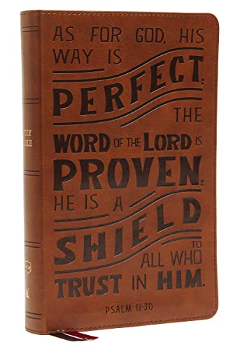 NKJV, Personal Size Reference Bible, Verse Art Cover Collection, Leathersoft, Tan, Red Letter, Comfort Print: Holy Bible, New King James Version NKJV, Personal Size Reference Bible, Verse Art Cover Collection, Leathersoft, Tan, Red Letter, Comfort Print: Holy Bible, New King James Version