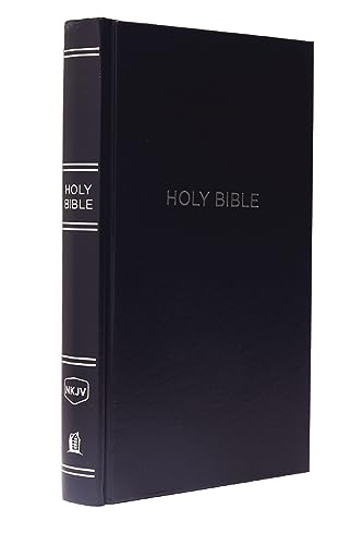 NKJV, Pew Bible, Hardcover, Blue, Red Letter, Comfort Print: Holy Bible, New King James Version