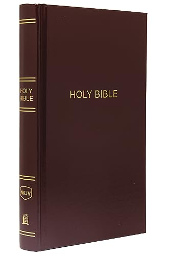 NKJV, Pew Bible, Hardcover, Burgundy, Red Letter, Comfort Print: Holy Bible, New King James Version von Thomas Nelson