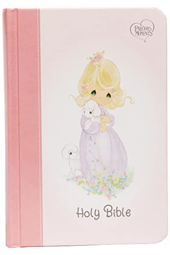 NKJV, Precious Moments Small Hands Bible, Hardcover, Pink, Comfort Print: Holy Bible, New King James Version NKJV, Precious Moments Small Hands Bible, Hardcover, Pink, Comfort Print: Holy Bible, New King James Version