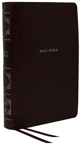NKJV, Reference Bible, Classic Verse-by-Verse, Center-Column, Leathersoft, Black, Red Letter, Comfort Print: Holy Bible, New King James Version von Thomas Nelson