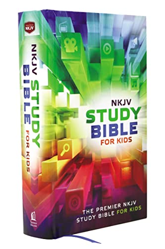NKJV, Study Bible for Kids, Hardcover, Multicolor: The Premier NKJV Study Bible for Kids von Thomas Nelson