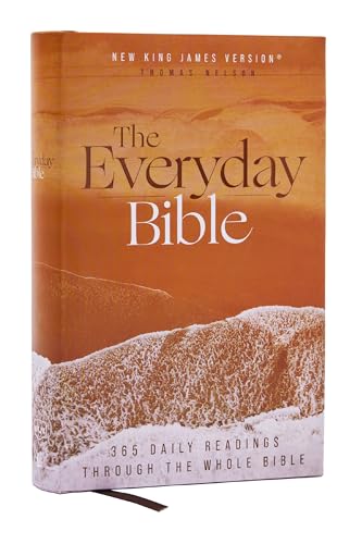 NKJV, The Everyday Bible, Hardcover, Red Letter, Comfort Print: 365 Daily Readings Through the Whole Bible NKJV, The Everyday Bible, Hardcover, Red Letter, Comfort Print: 365 Daily Readings Through the Whole Bible