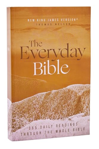 NKJV, The Everyday Bible, Paperback, Red Letter, Comfort Print: 365 Daily Readings Through the Whole Bible NKJV, The Everyday Bible, Paperback, Red Letter, Comfort Print: 365 Daily Readings Through the Whole Bible
