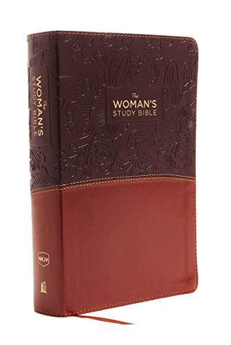 NKJV, The Woman's Study Bible, Leathersoft, Brown/Burgundy, Red Letter, Full-Color Edition: Receiving God's Truth for Balance, Hope, and Transformation NKJV, The Woman's Study Bible, Leathersoft, Brown/Burgundy, Red Letter, Full-Color Edition: Receiving God's Truth for Balance, Hope, and Transformation