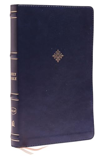 NKJV, Thinline Bible, Leathersoft, Navy, Red Letter, Comfort Print: Holy Bible, New King James Version von Thomas Nelson