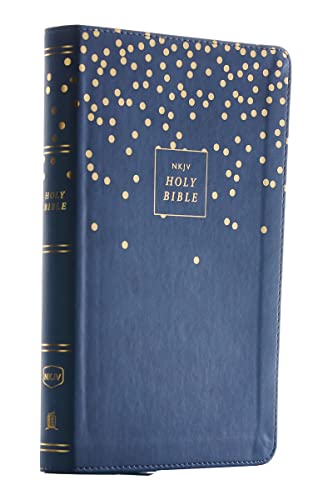 NKJV, Thinline Bible Youth Edition, Leathersoft, Blue, Red Letter, Comfort Print: Holy Bible, New King James Version NKJV, Thinline Bible Youth Edition, Leathersoft, Blue, Red Letter, Comfort Print: Holy Bible, New King James Version