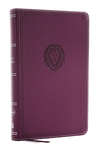 NKJV, Thinline Bible Youth Edition, Leathersoft, Purple, Red Letter, Comfort Print: Holy Bible, New King James Version von Thomas Nelson