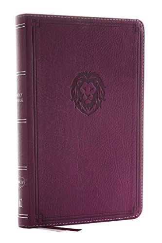 NKJV, Thinline Bible Youth Edition, Leathersoft, Purple, Red Letter, Comfort Print: Holy Bible, New King James Version NKJV, Thinline Bible Youth Edition, Leathersoft, Purple, Red Letter, Comfort Print: Holy Bible, New King James Version
