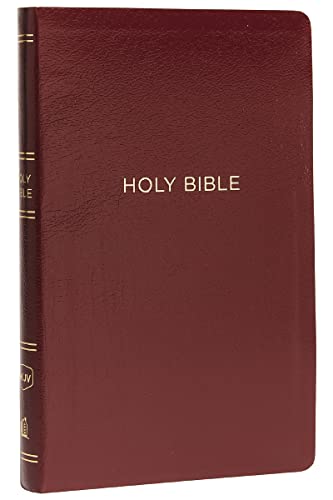 NKJV, Thinline Reference Bible, Leather-Look, Burgundy, Red Letter, Comfort Print: Holy Bible, New King James Version NKJV, Thinline Reference Bible, Leather-Look, Burgundy, Red Letter, Comfort Print: Holy Bible, New King James Version