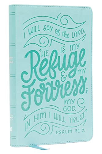 NKJV, Thinline Youth Edition Bible, Verse Art Cover Collection, Turquoise Leathersoft, Red Letter, Comfort Print: Holy Bible, New King James Version von Thomas Nelson
