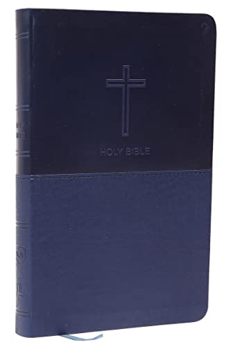 NKJV, Value Thinline Bible, Blue Leathersoft, Red Letter, Comfort Print: Holy Bible, New King James Version von Thomas Nelson