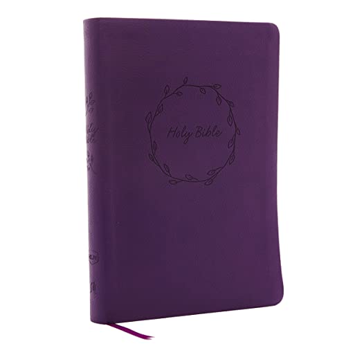 NKJV, Value Thinline Bible, Large Print, Purple Leathersoft, Red Letter, Comfort Print: Holy Bible, New King James Version NKJV, Value Thinline Bible, Large Print, Purple Leathersoft, Red Letter, Comfort Print: Holy Bible, New King James Version