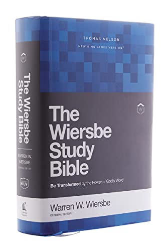 NKJV, Wiersbe Study Bible, Hardcover, Red Letter, Comfort Print: Be Transformed by the Power of God’s Word NKJV, Wiersbe Study Bible, Hardcover, Red Letter, Comfort Print: Be Transformed by the Power of God’s Word