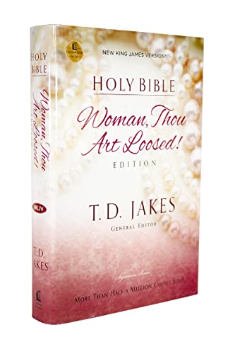 NKJV, Woman Thou Art Loosed, Hardcover, Red Letter: Holy Bible, New King James Version NKJV, Woman Thou Art Loosed, Hardcover, Red Letter: Holy Bible, New King James Version