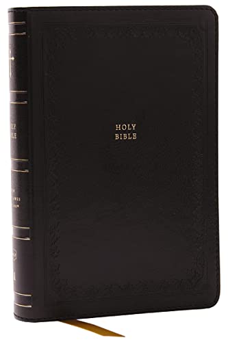 NKJV Compact Paragraph-Style Bible w/ 43,000 Cross References, Black Leathersoft, Red Letter, Comfort Print: Holy Bible, New King James Version: Holy Bible, New King James Version