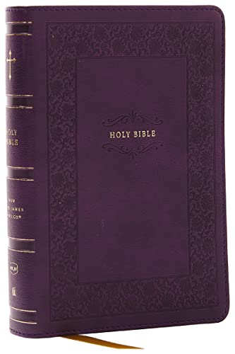 NKJV Compact Paragraph-Style Bible w/ 43,000 Cross References, Purple Leathersoft, Red Letter, Comfort Print: Holy Bible, New King James Version: Holy Bible, New King James Version NKJV Compact Paragraph-Style Bible w/ 43,000 Cross References, Purple Leathersoft, Red Letter, Comfort Print: Holy Bible, New King James Version: Holy Bible, New King James Version