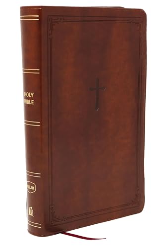 NKJV Giant Print End-of-Verse Reference Bible, Brown Leathersoft, Red Letter, Comfort Print: Holy Bible NKJV Giant Print End-of-Verse Reference Bible, Brown Leathersoft, Red Letter, Comfort Print: Holy Bible von Thomas Nelson