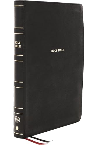 NKJV Holy Bible, Giant Print Center-Column Reference Bible, Black Leathersoft, 72,000+ Cross References, Red Letter, Comfort Print: New King James Version von Thomas Nelson