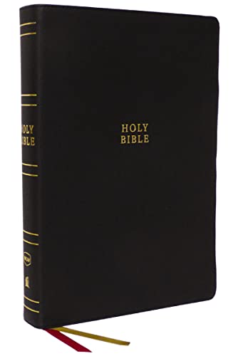 NKJV Holy Bible, Super Giant Print Reference Bible, Black Genuine Leather, 43,000 Cross References, Red Letter, Comfort Print: New King James Version von Penguin