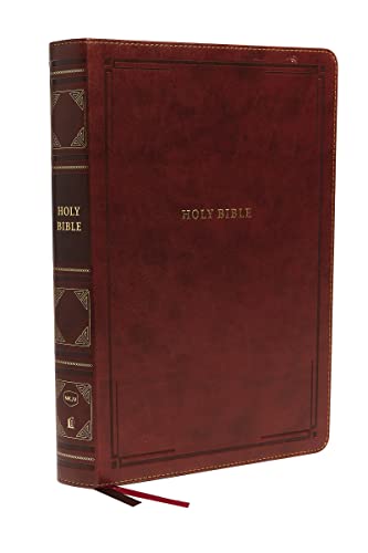 NKJV Holy Bible, Super Giant Print Reference Bible, Brown Leathersoft, 43,000 Cross references, Red Letter, Comfort Print: New King James Version NKJV Holy Bible, Super Giant Print Reference Bible, Brown Leathersoft, 43,000 Cross references, Red Letter, Comfort Print: New King James Version von Thomas Nelson