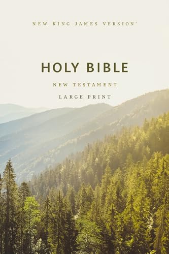 NKJV Large Print Outreach New Testament Bible, Scenic Softcover, Comfort Print: New King James Version Outreach New Testament, Comfort Print von Thomas Nelson