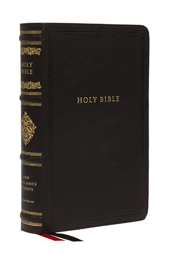 NKJV Large Print Reference Bible, Black Leathersoft, Red Letter, Comfort Print (Sovereign Collection): Holy Bible, New King James Version von Penguin