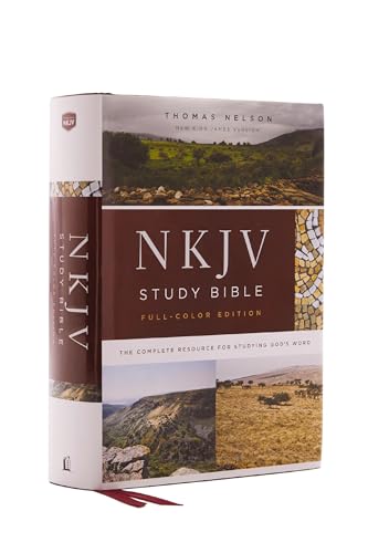 NKJV Study Bible, Hardcover, Burgundy, Full-Color, Comfort Print: The Complete Resource for Studying God’s Word NKJV Study Bible, Hardcover, Burgundy, Full-Color, Comfort Print: The Complete Resource for Studying God’s Word