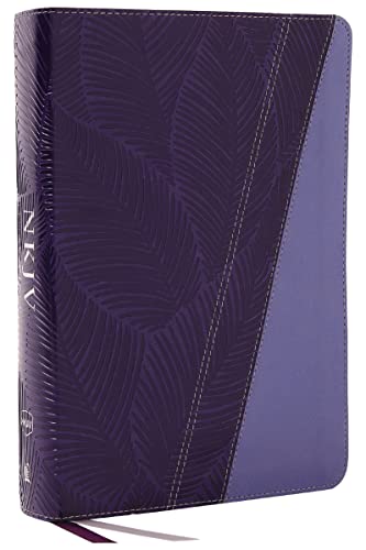 NKJV Study Bible, Leathersoft, Purple, Full-Color, Comfort Print: The Complete Resource for Studying God’s Word von Thomas Nelson
