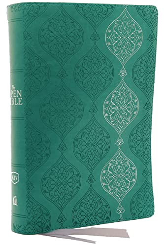 The KJV Open Bible: Complete Reference System, Green Leathersoft, Red Letter, Comfort Print: King James Version The KJV Open Bible: Complete Reference System, Green Leathersoft, Red Letter, Comfort Print: King James Version