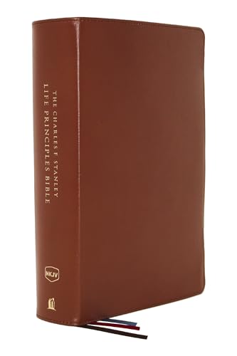 The NKJV, Charles F. Stanley Life Principles Bible, 2nd Edition, Genuine Leather, Brown, Comfort Print: Growing in Knowledge and Understanding of God Through His Word The NKJV, Charles F. Stanley Life Principles Bible, 2nd Edition, Genuine Leather, Brown, Comfort Print: Growing in Knowledge and Understanding of God Through His Word