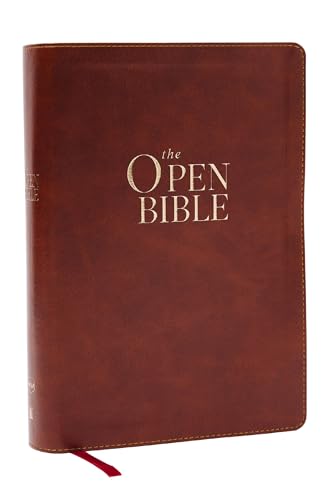 The Open Bible: Read and Discover the Bible for Yourself (NKJV Brown Leathersoft, Red Letter, Comfort Print): The Open Bible: Nkjv, Read and Discover ... Brown Leathersoft, Red Letter, Comfort Print von Penguin