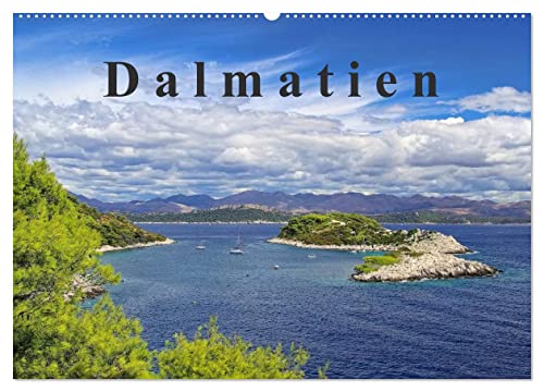 Dalmatien (Wandkalender 2024 DIN A2 quer), CALVENDO Monatskalender