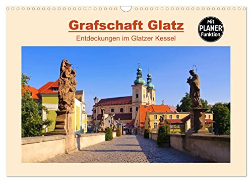 Grafschaft Glatz - Entdeckungen im Glatzer Kessel (Wandkalender 2024 DIN A3 quer), CALVENDO Monatskalender