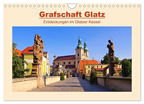 Grafschaft Glatz - Entdeckungen im Glatzer Kessel (Wandkalender 2024 DIN A4 quer), CALVENDO Monatskalender