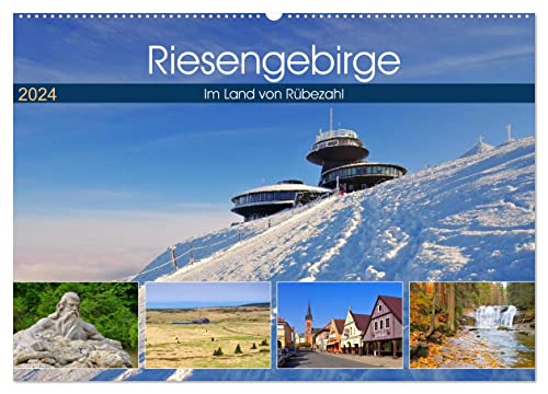Riesengebirge - Im Land von Rübezahl (Wandkalender 2024 DIN A2 quer), CALVENDO Monatskalender