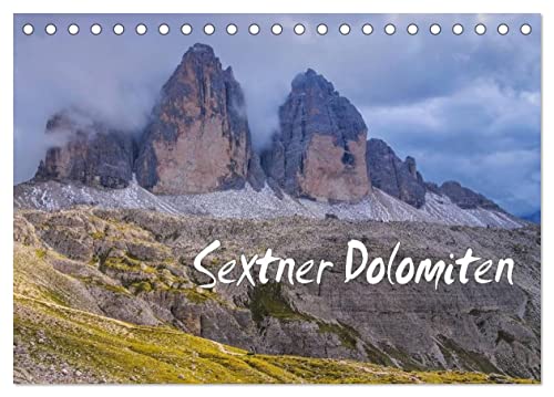 Sextner Dolomiten (Tischkalender 2024 DIN A5 quer), CALVENDO Monatskalender von CALVENDO