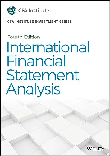 International Financial Statement Analysis (CFA Institute Investment)