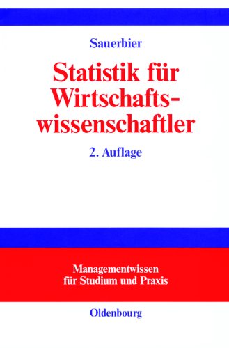 Statistik für Wirtschaftswissenschaftler von Oldenbourg Wissenschaftsverlag