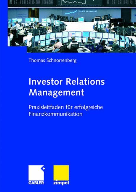 Investor Relations Management von Gabler Verlag