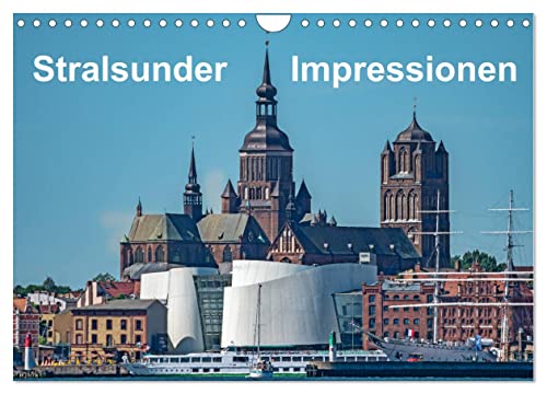Stralsunder Impressionen (Wandkalender 2025 DIN A4 quer), CALVENDO Monatskalender
