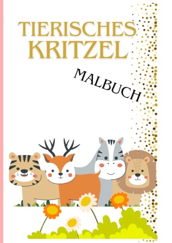 Tierisches Kritzel Malbuch von Bookmundo