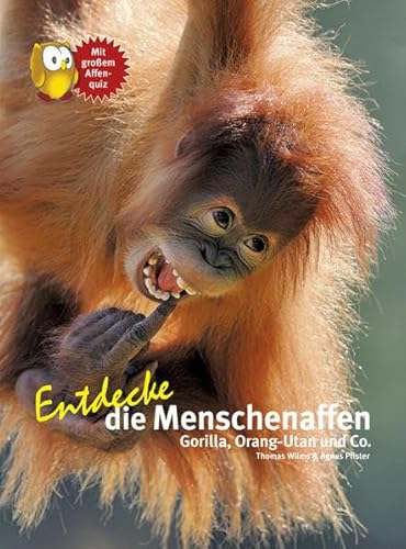 Entdecke die Menschenaffen: Gorilla, Orang-Utan und Co (Entdecke - Die Reihe mit der Eule: Kindersachbuchreihe)