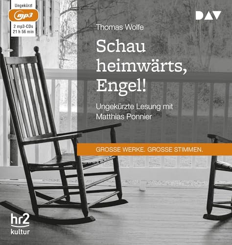 Schau heimwärts, Engel! Eine Geschichte vom begrabenen Leben: Ungekürzte Lesung mit Matthias Ponnier (2 mp3-CDs) von Audio Verlag Der GmbH